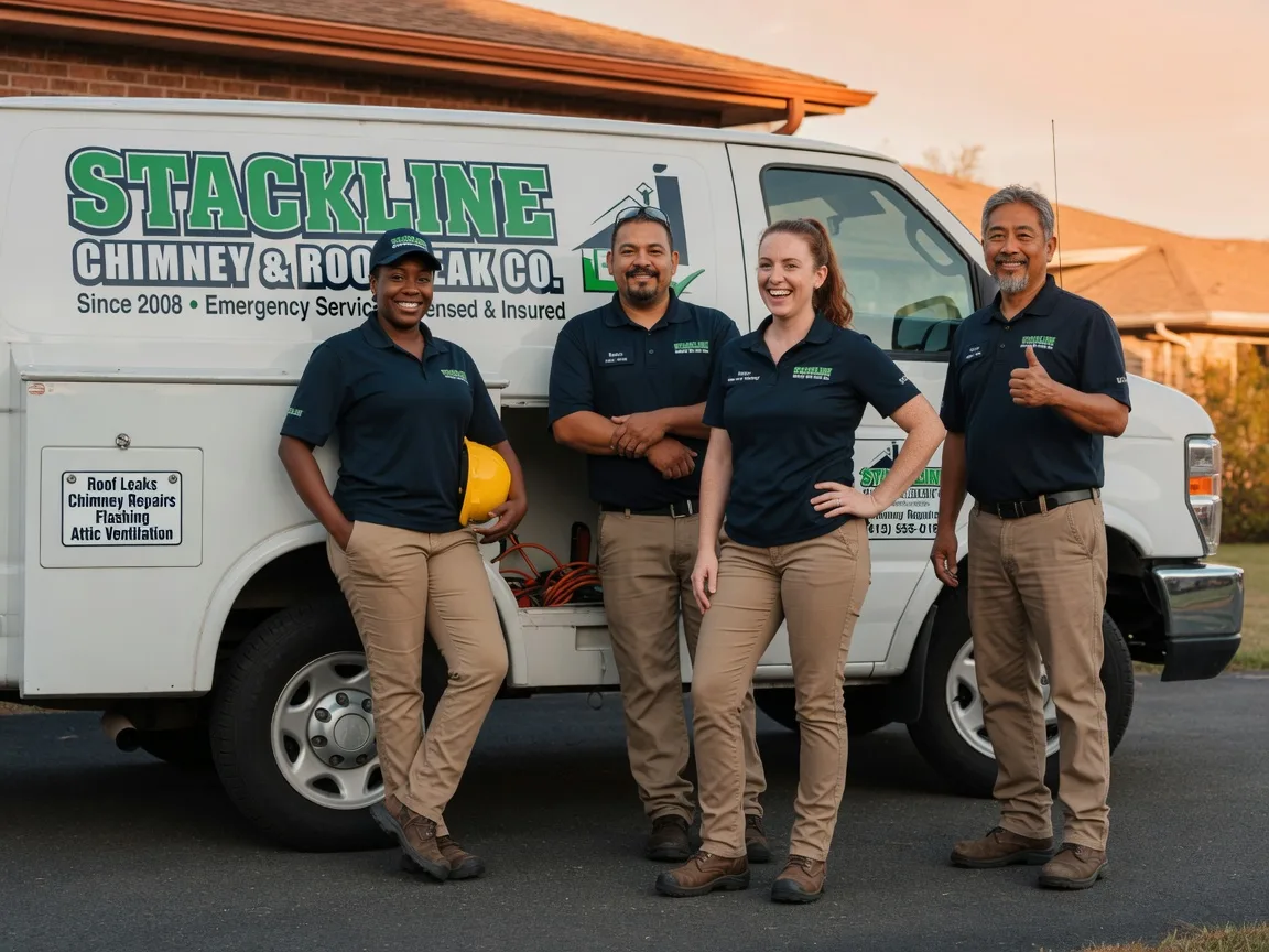 Chimney flashing repair company in Peru, IL